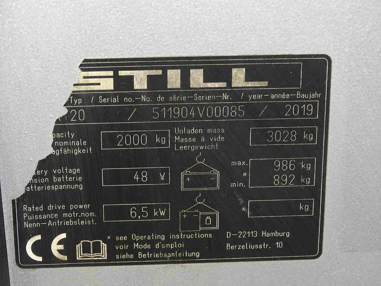 STILL FM-X20 - Ανυψωτικό στενών δρόμων: φωτογραφία 2 STILL FM-X20 - Ανυψωτικό στενών δρόμων: φωτογραφία 2