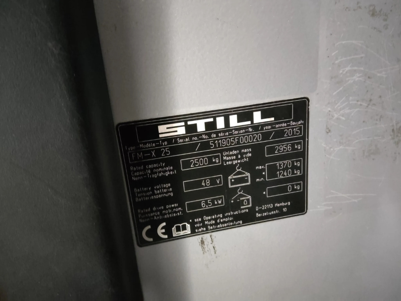 STILL FM-X25 - Ανυψωτικό στενών δρόμων: φωτογραφία 3 STILL FM-X25 - Ανυψωτικό στενών δρόμων: φωτογραφία 3