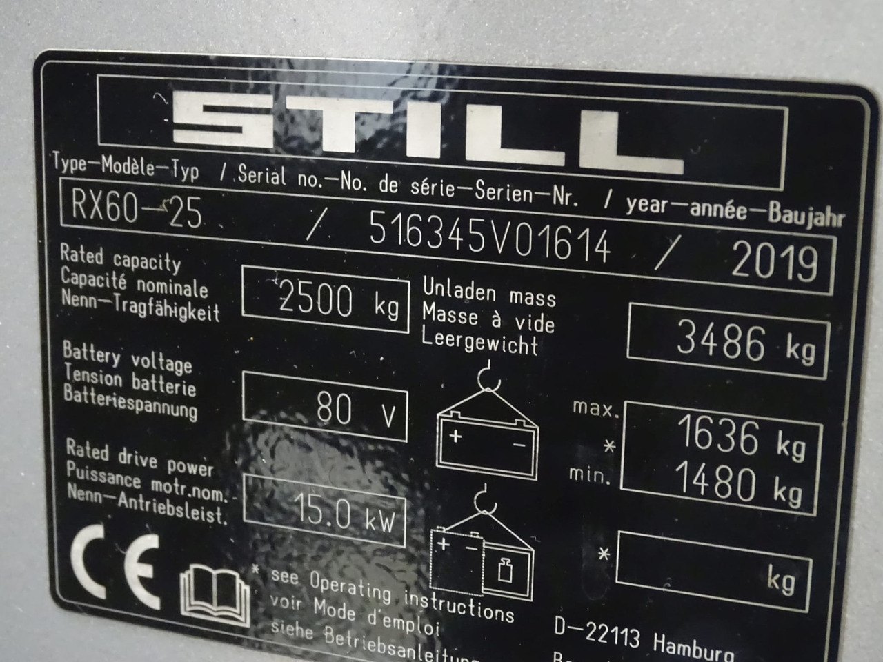 STILL RX60-25 - Ηλεκτροκίνητο περονοφόρο: φωτογραφία 2 STILL RX60-25 - Ηλεκτροκίνητο περονοφόρο: φωτογραφία 2