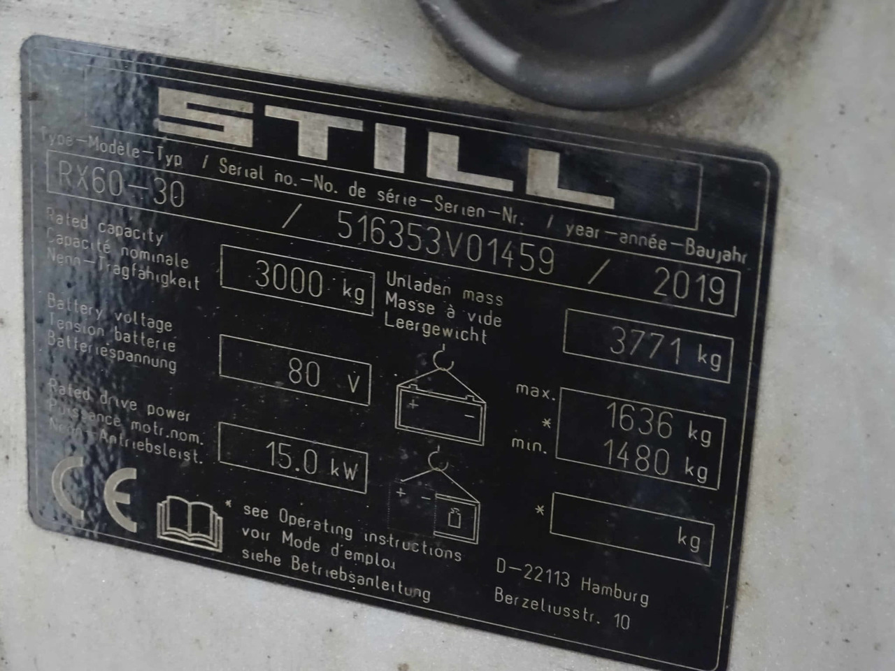 STILL RX60-30 - Ηλεκτροκίνητο περονοφόρο: φωτογραφία 2 STILL RX60-30 - Ηλεκτροκίνητο περονοφόρο: φωτογραφία 2