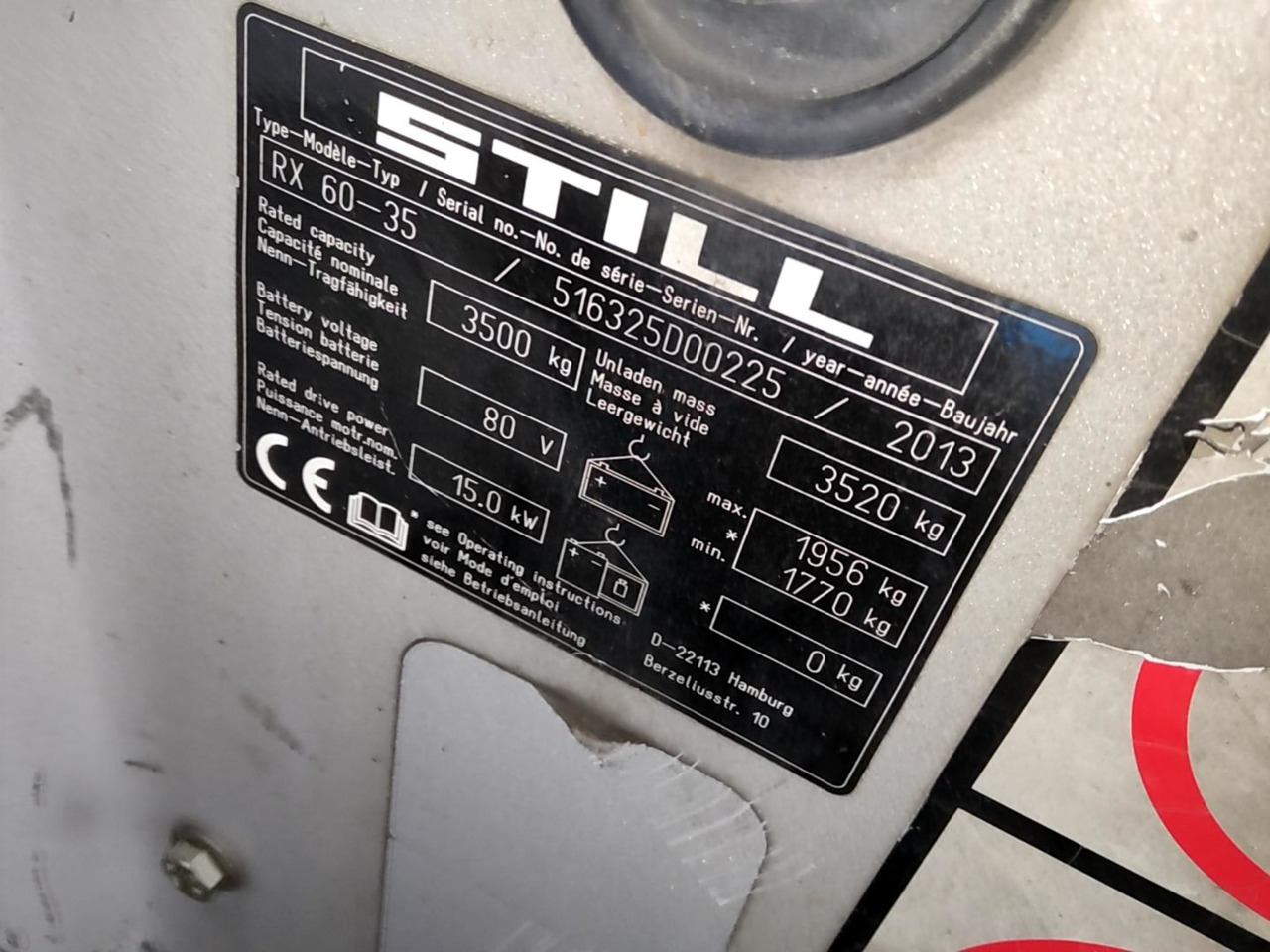 STILL RX60-35 - Ηλεκτροκίνητο περονοφόρο: φωτογραφία 2 STILL RX60-35 - Ηλεκτροκίνητο περονοφόρο: φωτογραφία 2