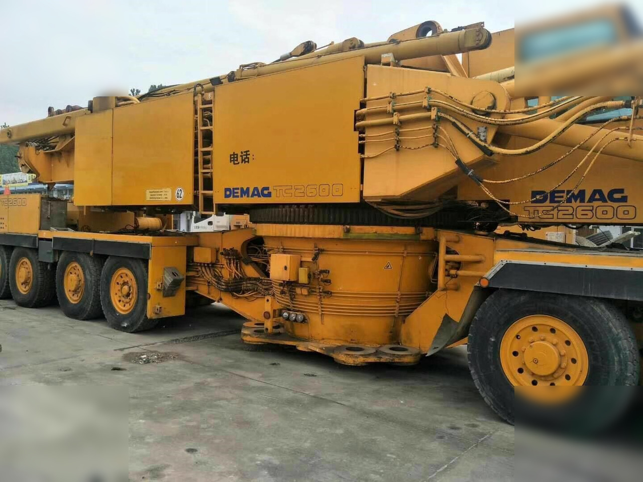 1991 DEMAG TC 2600 - Αυτοανεγειρόμενος γερανός: φωτογραφία 2 1991 DEMAG TC 2600 - Αυτοανεγειρόμενος γερανός: φωτογραφία 2