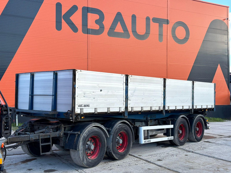 KEL-BERG D32B4 BPW AXLES / EXTENDABLE DRAWBAR / BOX L=7605 mm - Τρέιλερ πλατφόρμα/ Καρότσα: φωτογραφία 1 KEL-BERG D32B4 BPW AXLES / EXTENDABLE DRAWBAR / BOX L=7605 mm - Τρέιλερ πλατφόρμα/ Καρότσα: φωτογραφία 1