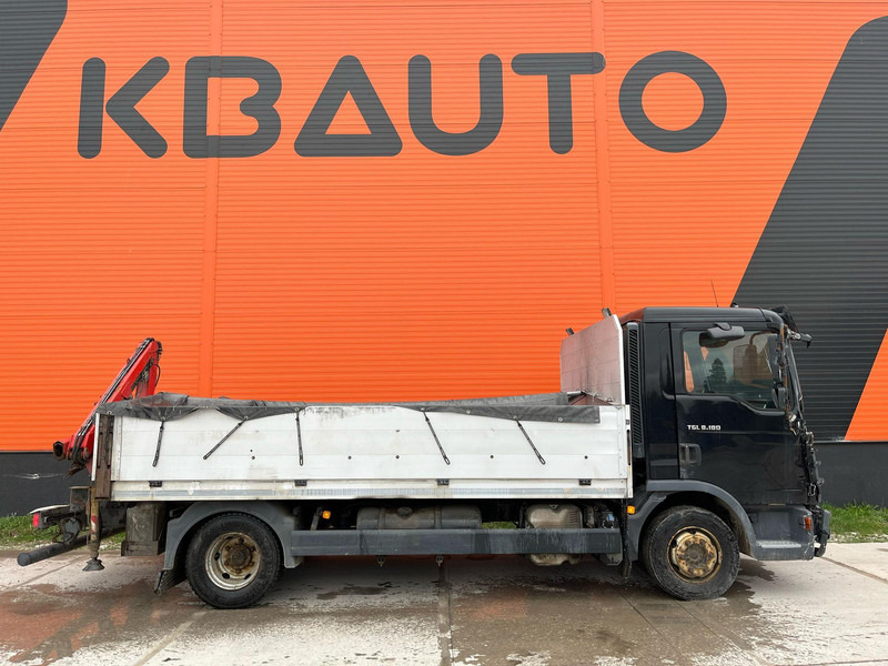 MAN TGL 8.180 4x2 CAB DAMAGE ! / Fassi F28 / PLATFORM L=4366 mm - Φορτηγό με ανοιχτή καρότσα, Φορτηγό με γερανό: φωτογραφία 5 MAN TGL 8.180 4x2 CAB DAMAGE ! / Fassi F28 / PLATFORM L=4366 mm - Φορτηγό με ανοιχτή καρότσα, Φορτηγό με γερανό: φωτογραφία 5
