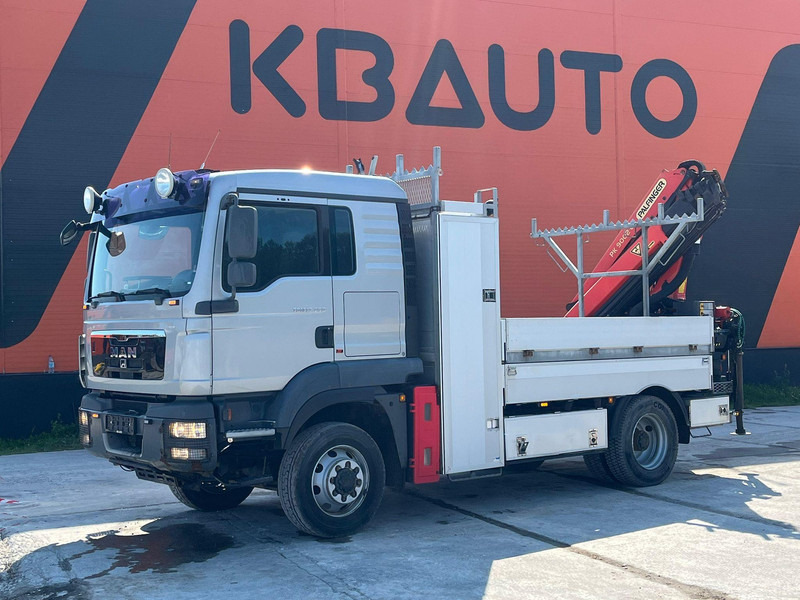 MAN TGM 13.290 4x4 PK9002 / PLATFORM L=3212 mm - Φορτηγό με ανοιχτή καρότσα, Φορτηγό με γερανό: φωτογραφία 2 MAN TGM 13.290 4x4 PK9002 / PLATFORM L=3212 mm - Φορτηγό με ανοιχτή καρότσα, Φορτηγό με γερανό: φωτογραφία 2