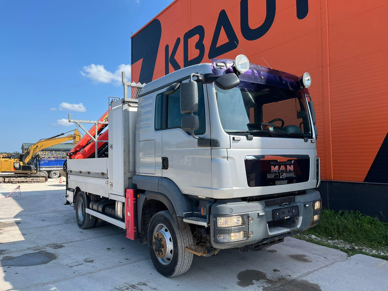 MAN TGM 13.290 4x4 PK9002 / PLATFORM L=3212 mm - Φορτηγό με ανοιχτή καρότσα, Φορτηγό με γερανό: φωτογραφία 4 MAN TGM 13.290 4x4 PK9002 / PLATFORM L=3212 mm - Φορτηγό με ανοιχτή καρότσα, Φορτηγό με γερανό: φωτογραφία 4