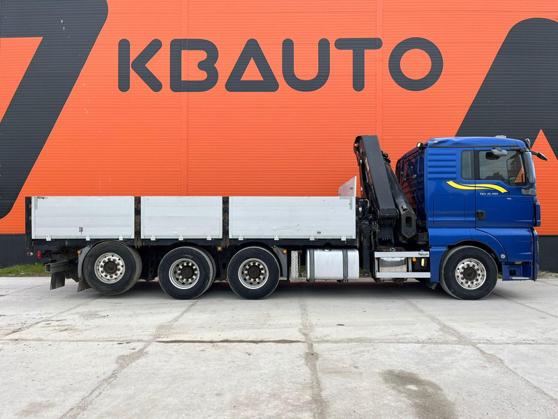 MAN TGX 35.480 8x4*4 HIAB 288E-7 / PLATFORM L=6397 mm - Φορτηγό με ανοιχτή καρότσα, Φορτηγό με γερανό: φωτογραφία 5 MAN TGX 35.480 8x4*4 HIAB 288E-7 / PLATFORM L=6397 mm - Φορτηγό με ανοιχτή καρότσα, Φορτηγό με γερανό: φωτογραφία 5