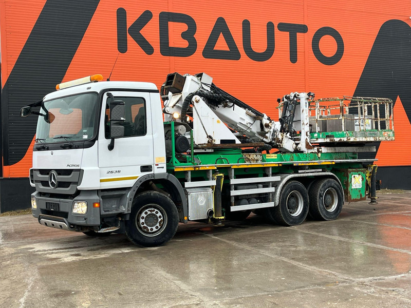 Mercedes-Benz Actros 2636 6x4 Esslift 1000 / lifting cylinders missing ! - Φορτηγό, Φορτηγό με γερανό: φωτογραφία 1 Mercedes-Benz Actros 2636 6x4 Esslift 1000 / lifting cylinders missing ! - Φορτηγό, Φορτηγό με γερανό: φωτογραφία 1