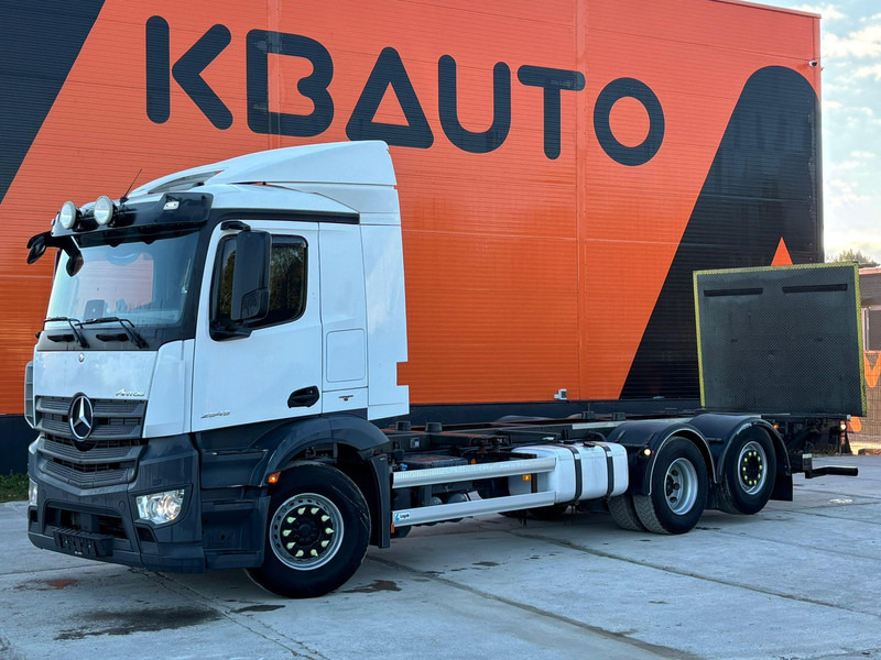 Mercedes-Benz Antos 2545 6x2 RETARDER / CHASSIS L=7812 mm - Φορτηγό μεταφοράς εμπορευματοκιβωτίων/ Κινητό αμάξωμα: φωτογραφία 1 Mercedes-Benz Antos 2545 6x2 RETARDER / CHASSIS L=7812 mm - Φορτηγό μεταφοράς εμπορευματοκιβωτίων/ Κινητό αμάξωμα: φωτογραφία 1