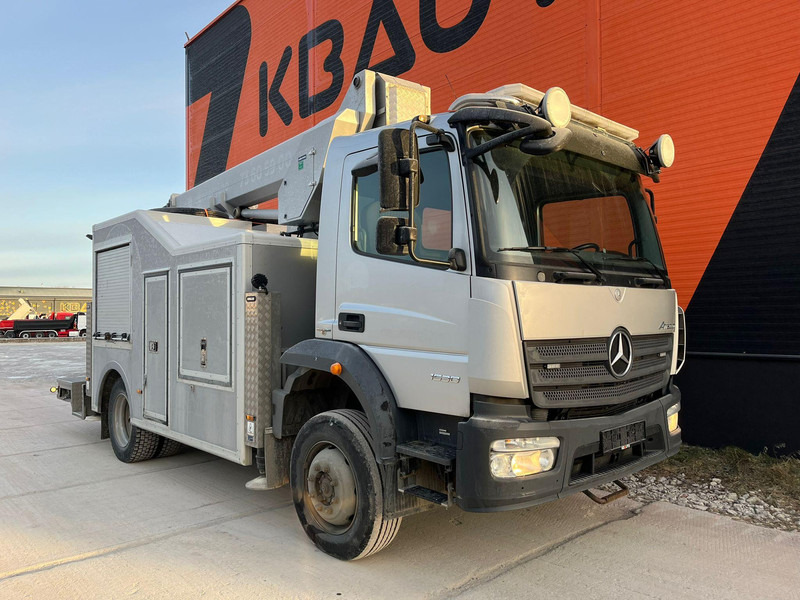 Mercedes-Benz Atego 1530 4x4 WORKING HEIGHT 23 m / 4X4 / FULL STEEL - Φορτηγό, Φορτηγό με γερανό: φωτογραφία 4 Mercedes-Benz Atego 1530 4x4 WORKING HEIGHT 23 m / 4X4 / FULL STEEL - Φορτηγό, Φορτηγό με γερανό: φωτογραφία 4