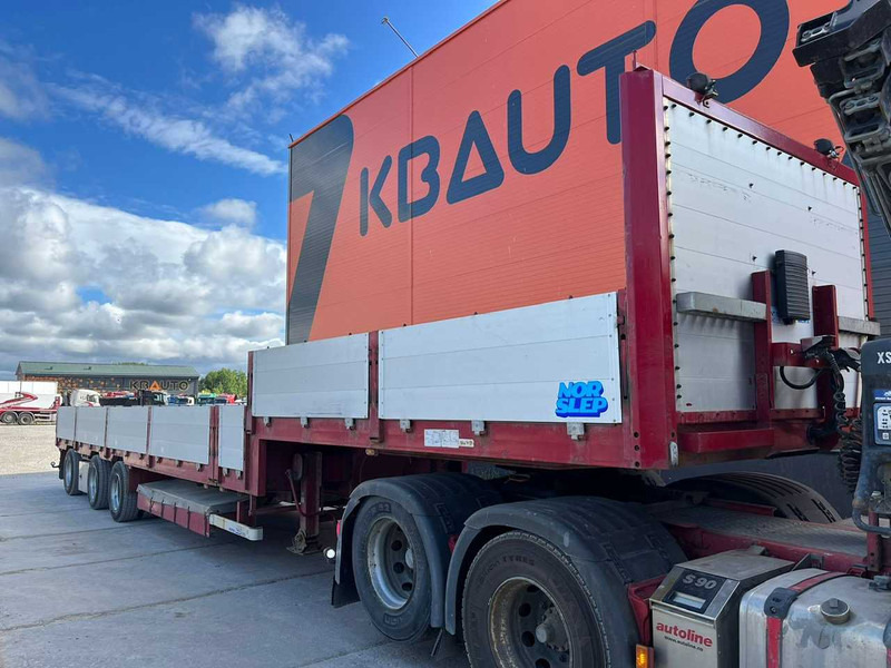 NOR SLEP SE 42 P PLATFORM L=9268 - 13681 mm - Επικαθήμενο με χαμηλό δάπεδο: φωτογραφία 3 NOR SLEP SE 42 P PLATFORM L=9268 - 13681 mm - Επικαθήμενο με χαμηλό δάπεδο: φωτογραφία 3