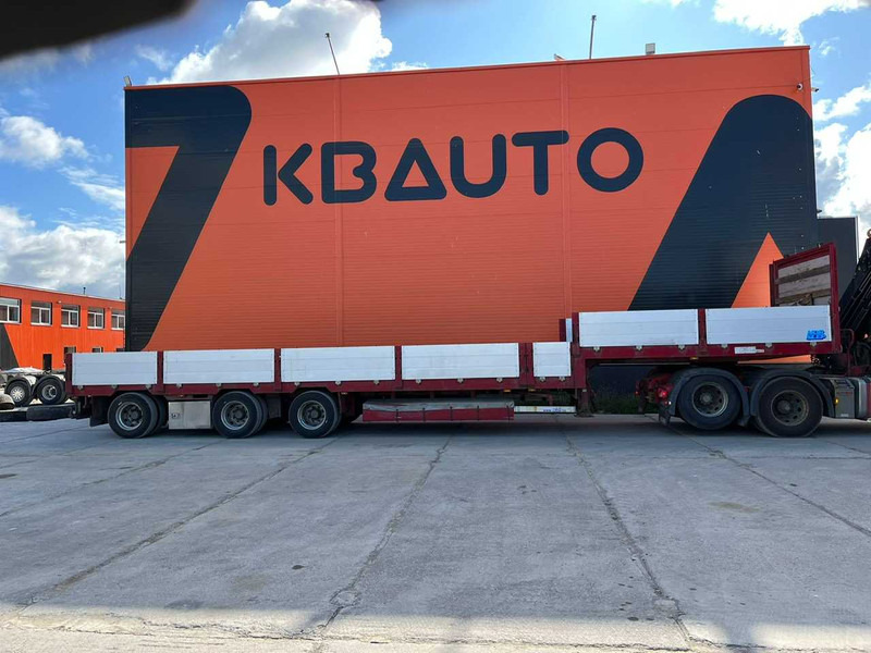 NOR SLEP SE 42 P PLATFORM L=9268 - 13681 mm - Επικαθήμενο με χαμηλό δάπεδο: φωτογραφία 4 NOR SLEP SE 42 P PLATFORM L=9268 - 13681 mm - Επικαθήμενο με χαμηλό δάπεδο: φωτογραφία 4