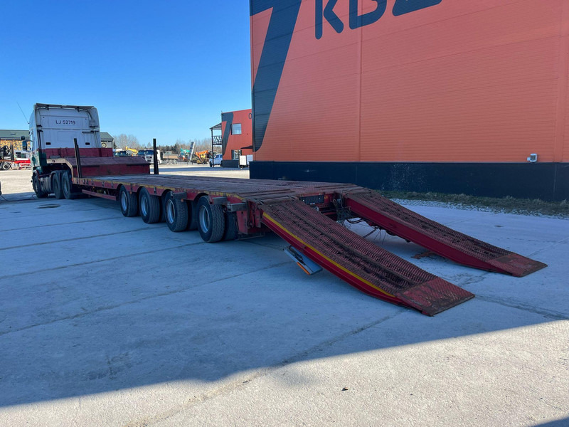 Επικαθήμενο με χαμηλό δάπεδο Nooteboom MCO-58-04V PLATFORM 9900 mm + 6100 + 6400 mm EXTENDABLE / LOADING HEIGHT 860 mm / ALL STEERED AXLES: φωτογραφία 12