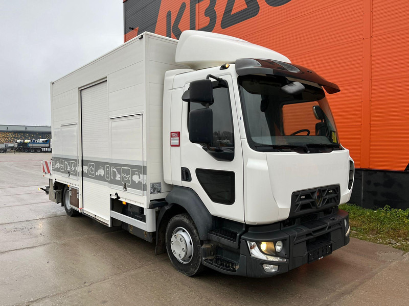 Renault D12 4x2 WORKSHOP ON WHEELS / FASSI M30A.13 / BOX L=4459 mm - Φορτηγό με ανοιχτή καρότσα, Φορτηγό με γερανό: φωτογραφία 3 Renault D12 4x2 WORKSHOP ON WHEELS / FASSI M30A.13 / BOX L=4459 mm - Φορτηγό με ανοιχτή καρότσα, Φορτηγό με γερανό: φωτογραφία 3