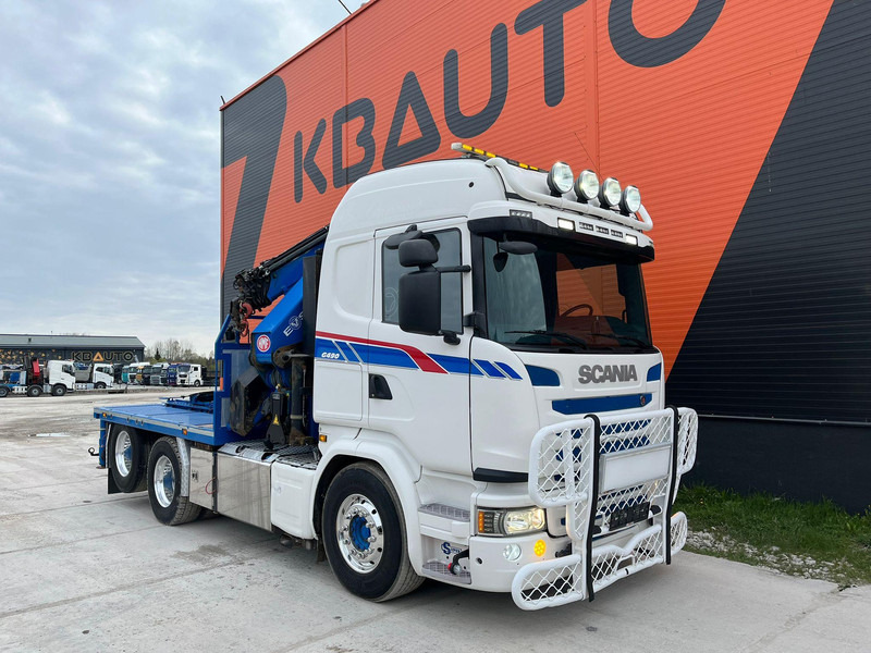 Scania G 490 6x2 HMF 5020 K6 + JIB / RETARDER - Τράκτορας: φωτογραφία 4 Scania G 490 6x2 HMF 5020 K6 + JIB / RETARDER - Τράκτορας: φωτογραφία 4