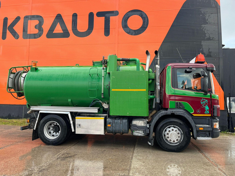 Scania P 94 4x2 TANK 9000 I + 1200 l / VACUUM Jurop PR150 / PRESSURE Pratissoli 150 bar / 102 l/min - Όχημα εκκένωσης βόθρων: φωτογραφία 5 Scania P 94 4x2 TANK 9000 I + 1200 l / VACUUM Jurop PR150 / PRESSURE Pratissoli 150 bar / 102 l/min - Όχημα εκκένωσης βόθρων: φωτογραφία 5