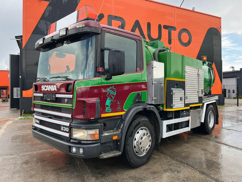 Scania P 94 4x2 TANK 9000 I + 1200 l / VACUUM Jurop PR150 / PRESSURE Pratissoli 150 bar / 102 l/min - Όχημα εκκένωσης βόθρων: φωτογραφία 2 Scania P 94 4x2 TANK 9000 I + 1200 l / VACUUM Jurop PR150 / PRESSURE Pratissoli 150 bar / 102 l/min - Όχημα εκκένωσης βόθρων: φωτογραφία 2