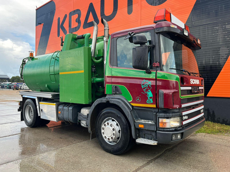 Scania P 94 4x2 TANK 9000 I + 1200 l / VACUUM Jurop PR150 / PRESSURE Pratissoli 150 bar / 102 l/min - Όχημα εκκένωσης βόθρων: φωτογραφία 4 Scania P 94 4x2 TANK 9000 I + 1200 l / VACUUM Jurop PR150 / PRESSURE Pratissoli 150 bar / 102 l/min - Όχημα εκκένωσης βόθρων: φωτογραφία 4