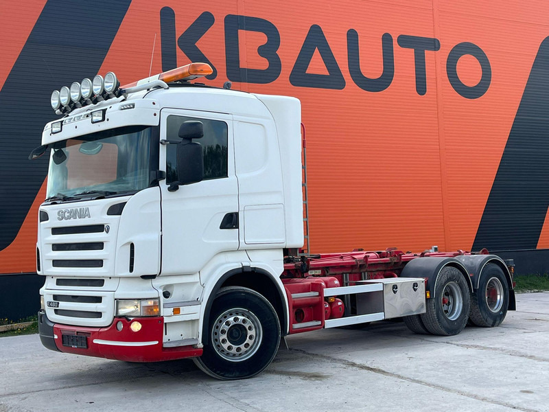 Scania R 480 6x2 HIAB 20 ton / L=5200 mm - Φορτηγό φόρτωσης γάντζου: φωτογραφία 1 Scania R 480 6x2 HIAB 20 ton / L=5200 mm - Φορτηγό φόρτωσης γάντζου: φωτογραφία 1