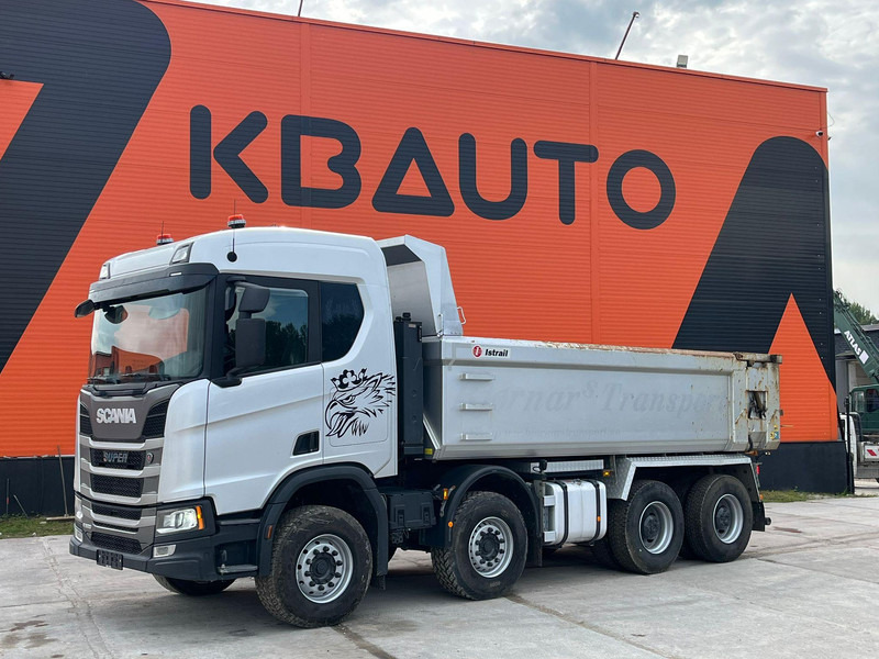 Scania R 500 8x4 RETARDER / FULL STEEL / BIG AXLE / BOX L=5598 mm - Φορτηγό ανατρεπόμενο: φωτογραφία 1 Scania R 500 8x4 RETARDER / FULL STEEL / BIG AXLE / BOX L=5598 mm - Φορτηγό ανατρεπόμενο: φωτογραφία 1