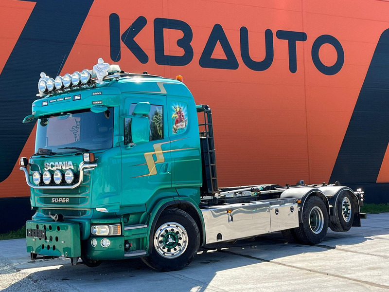 Scania R 520 6x2*4 JOAB L 20 ton / L=5200 mm / RETARDER - Φορτηγό φόρτωσης γάντζου: φωτογραφία 1 Scania R 520 6x2*4 JOAB L 20 ton / L=5200 mm / RETARDER - Φορτηγό φόρτωσης γάντζου: φωτογραφία 1