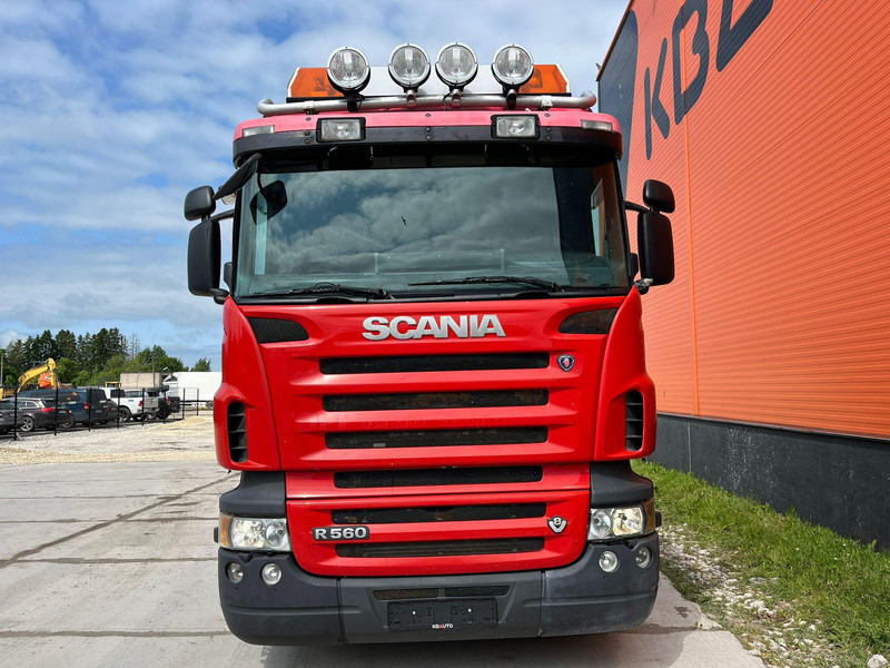 Scania R 560 6x2 HMF2220 K4 / RETARDER - Φορτηγό με ανοιχτή καρότσα, Φορτηγό με γερανό: φωτογραφία 3 Scania R 560 6x2 HMF2220 K4 / RETARDER - Φορτηγό με ανοιχτή καρότσα, Φορτηγό με γερανό: φωτογραφία 3