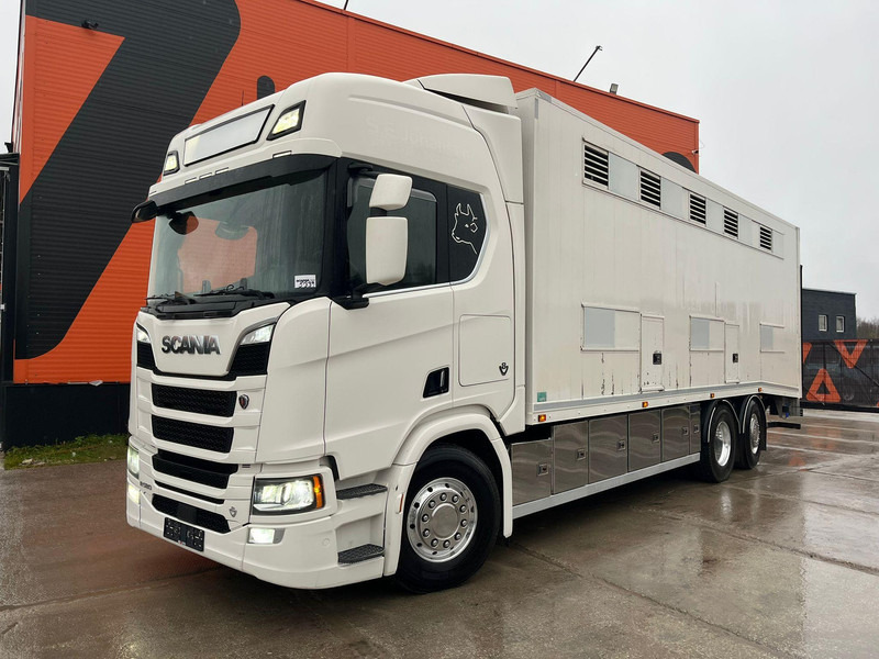 Scania R 580 6x2*4 RETARDER / BOX L=8168 mm - Φορτηγό μεταφορά ζώων: φωτογραφία 2 Scania R 580 6x2*4 RETARDER / BOX L=8168 mm - Φορτηγό μεταφορά ζώων: φωτογραφία 2