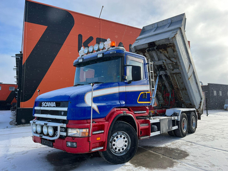 Scania T 144 460 6x2 V8 TORPEDO / FULL STEEL / DRUM BRAKES / BIG AXLE / BOX L=4701 mm - Φορτηγό ανατρεπόμενο: φωτογραφία 2 Scania T 144 460 6x2 V8 TORPEDO / FULL STEEL / DRUM BRAKES / BIG AXLE / BOX L=4701 mm - Φορτηγό ανατρεπόμενο: φωτογραφία 2