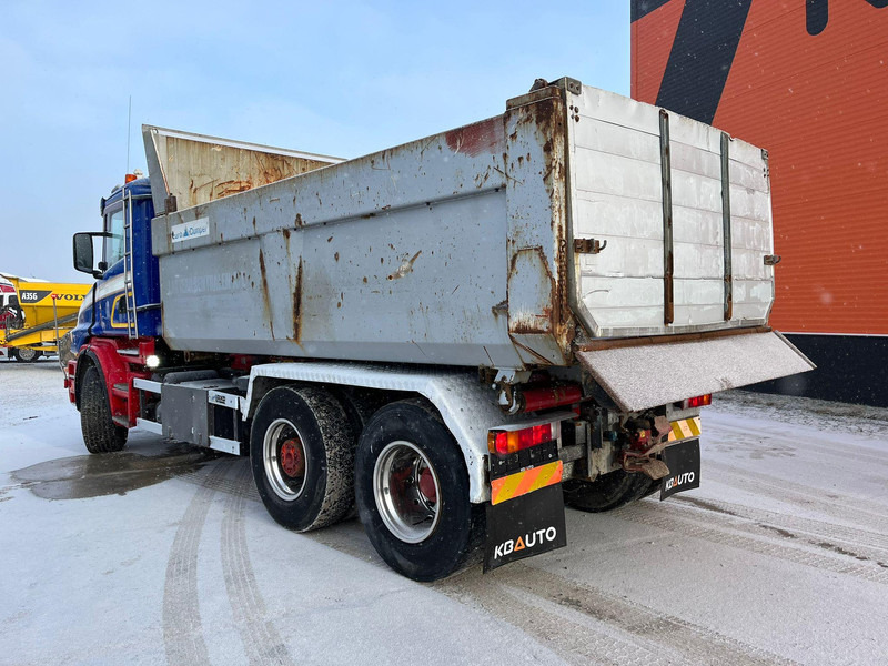 Φορτηγό ανατρεπόμενο Scania T 144 460 6x2 V8 TORPEDO / FULL STEEL / DRUM BRAKES / BIG AXLE / BOX L=4701 mm: φωτογραφία 8