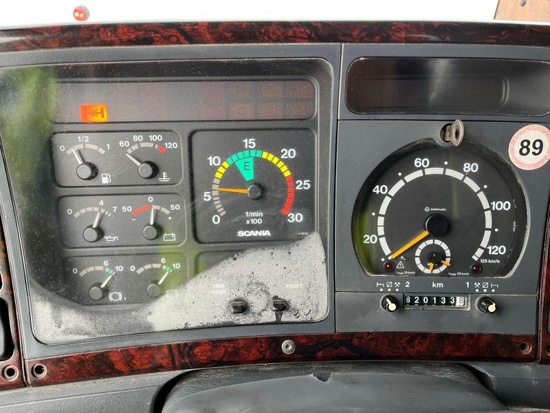 Φορτηγό ανατρεπόμενο Scania T 144 460 6x2 V8 TORPEDO / FULL STEEL / DRUM BRAKES / BIG AXLE / BOX L=4701 mm: φωτογραφία 18