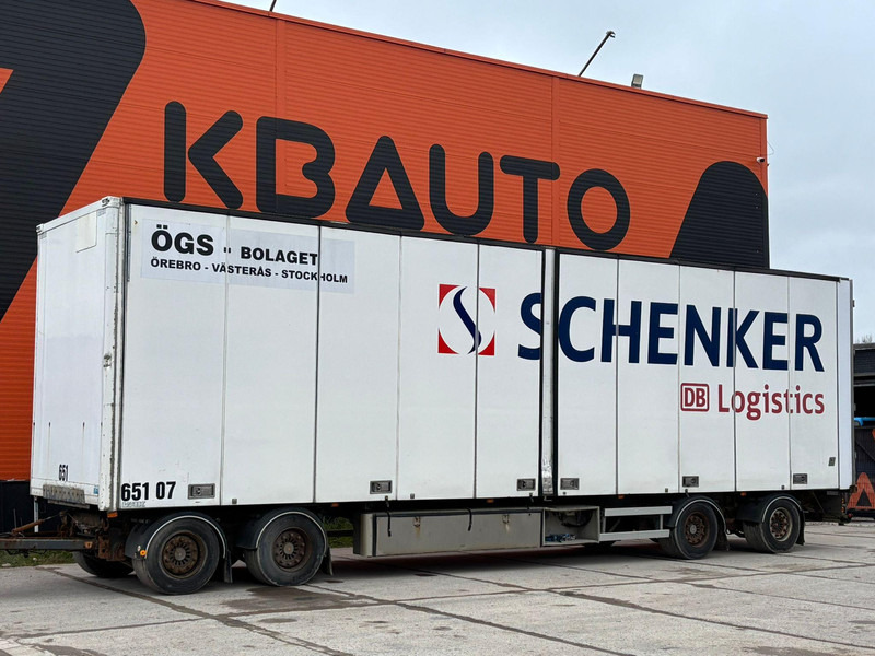 Vak V-4-40 SAF AXLES / EXTENDABLE DRAWBAR - Ρυμούλκα κόφα: φωτογραφία 1 Vak V-4-40 SAF AXLES / EXTENDABLE DRAWBAR - Ρυμούλκα κόφα: φωτογραφία 1