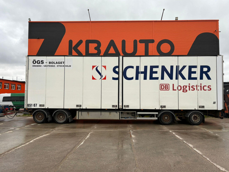 Vak V-4-40 SAF AXLES / EXTENDABLE DRAWBAR - Ρυμούλκα κόφα: φωτογραφία 3 Vak V-4-40 SAF AXLES / EXTENDABLE DRAWBAR - Ρυμούλκα κόφα: φωτογραφία 3