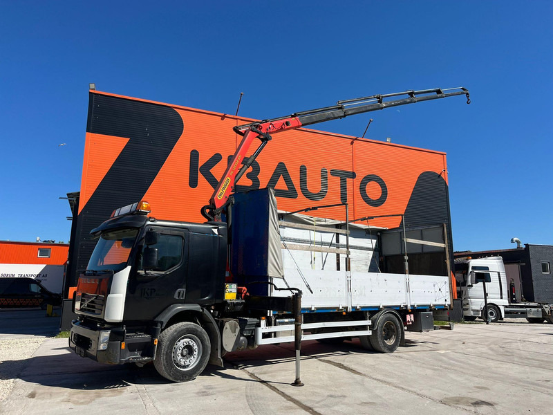 Volvo FE 280 4x2 PK12002 / PLATFORM L=7094 mm - Φορτηγό με ανοιχτή καρότσα, Φορτηγό με γερανό: φωτογραφία 1 Volvo FE 280 4x2 PK12002 / PLATFORM L=7094 mm - Φορτηγό με ανοιχτή καρότσα, Φορτηγό με γερανό: φωτογραφία 1