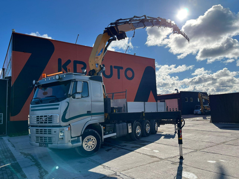 Volvo FH 12 460 8x4*4 EFFER 550/6S YEAR 2006 + JIB + WINCH / PLATFORM L= 6244 mm - Φορτηγό με ανοιχτή καρότσα, Φορτηγό με γερανό: φωτογραφία 1 Volvo FH 12 460 8x4*4 EFFER 550/6S YEAR 2006 + JIB + WINCH / PLATFORM L= 6244 mm - Φορτηγό με ανοιχτή καρότσα, Φορτηγό με γερανό: φωτογραφία 1