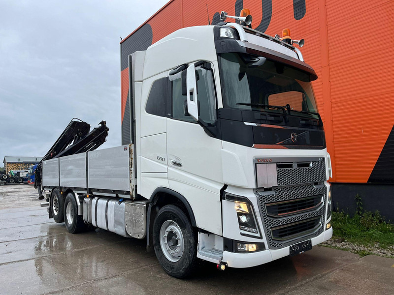 Volvo FH 16 600 6x2*4 HIAB 166E-5 HIPRO / PLATFORM L=6309 mm - Φορτηγό με ανοιχτή καρότσα, Φορτηγό με γερανό: φωτογραφία 4 Volvo FH 16 600 6x2*4 HIAB 166E-5 HIPRO / PLATFORM L=6309 mm - Φορτηγό με ανοιχτή καρότσα, Φορτηγό με γερανό: φωτογραφία 4