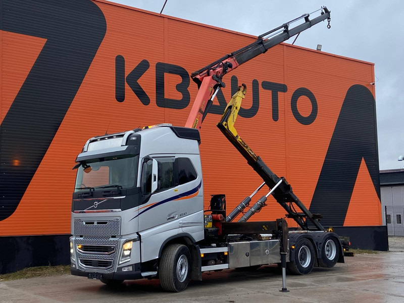 Volvo FH 16 650 6x2 PK 18502 / PALFINGER T 20 ton / RETARDER - Φορτηγό φόρτωσης γάντζου, Φορτηγό με γερανό: φωτογραφία 1 Volvo FH 16 650 6x2 PK 18502 / PALFINGER T 20 ton / RETARDER - Φορτηγό φόρτωσης γάντζου, Φορτηγό με γερανό: φωτογραφία 1