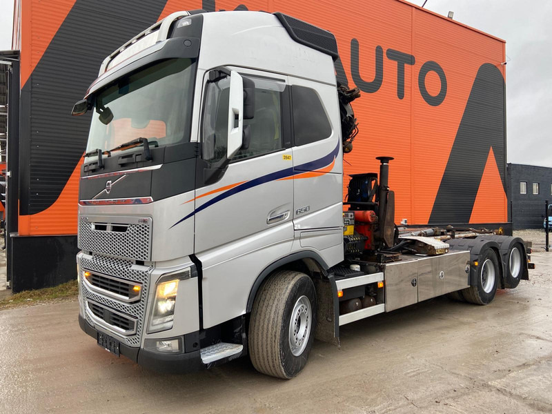 Volvo FH 16 650 6x2 PK 18502 / PALFINGER T 20 ton / RETARDER - Φορτηγό φόρτωσης γάντζου, Φορτηγό με γερανό: φωτογραφία 2 Volvo FH 16 650 6x2 PK 18502 / PALFINGER T 20 ton / RETARDER - Φορτηγό φόρτωσης γάντζου, Φορτηγό με γερανό: φωτογραφία 2