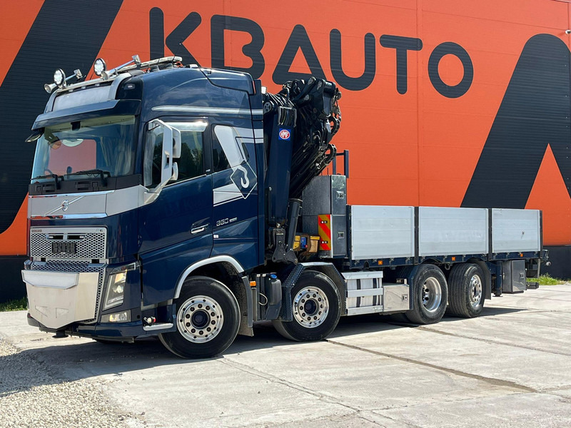 Volvo FH 16 650 8x2*6 HMF 6020K-RC + JIB / PLATFORM L=6344 mm - Φορτηγό με ανοιχτή καρότσα, Φορτηγό με γερανό: φωτογραφία 2 Volvo FH 16 650 8x2*6 HMF 6020K-RC + JIB / PLATFORM L=6344 mm - Φορτηγό με ανοιχτή καρότσα, Φορτηγό με γερανό: φωτογραφία 2