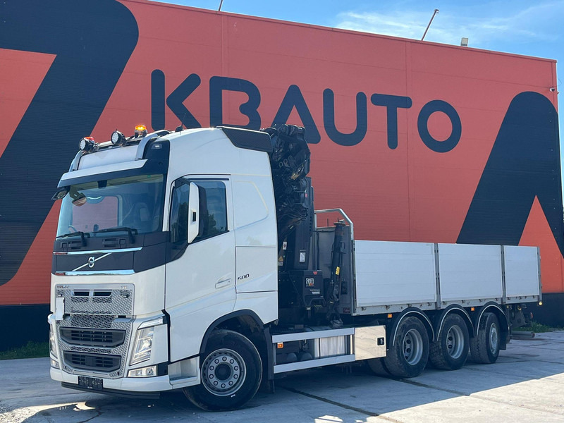 Volvo FH 500 8x4*4 HIAB 408E-6 + JIB / PLATFORM L=6434 mm - Φορτηγό με ανοιχτή καρότσα, Φορτηγό με γερανό: φωτογραφία 2 Volvo FH 500 8x4*4 HIAB 408E-6 + JIB / PLATFORM L=6434 mm - Φορτηγό με ανοιχτή καρότσα, Φορτηγό με γερανό: φωτογραφία 2