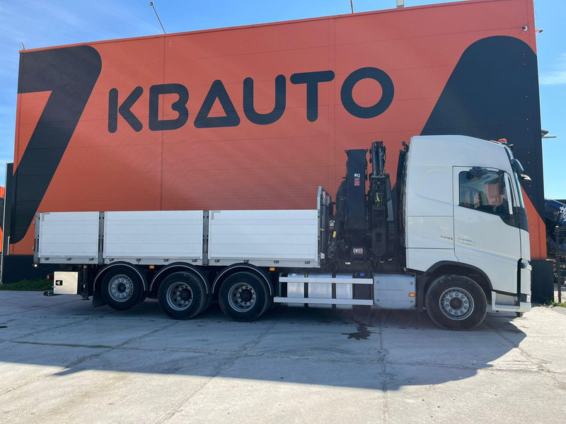 Volvo FH 500 8x4*4 HIAB 408E-6 + JIB / PLATFORM L=6434 mm - Φορτηγό με ανοιχτή καρότσα, Φορτηγό με γερανό: φωτογραφία 5 Volvo FH 500 8x4*4 HIAB 408E-6 + JIB / PLATFORM L=6434 mm - Φορτηγό με ανοιχτή καρότσα, Φορτηγό με γερανό: φωτογραφία 5