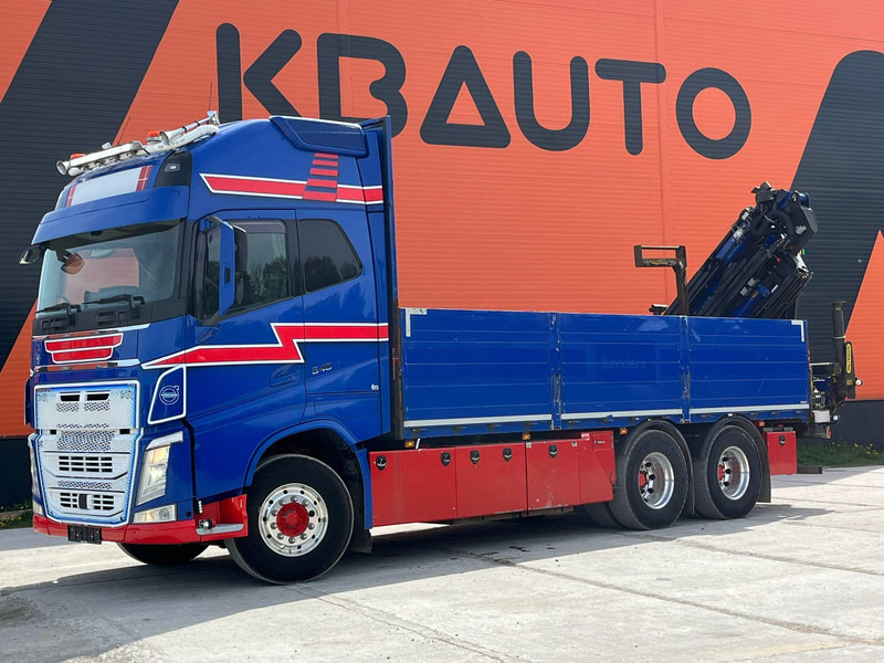 Volvo FH 540 6x4 PK26002 + JIB / PLATFORM L=6424 mm - Φορτηγό με ανοιχτή καρότσα, Φορτηγό με γερανό: φωτογραφία 2 Volvo FH 540 6x4 PK26002 + JIB / PLATFORM L=6424 mm - Φορτηγό με ανοιχτή καρότσα, Φορτηγό με γερανό: φωτογραφία 2