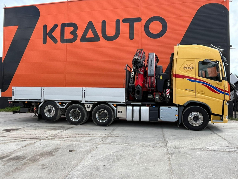 Volvo FH 540 8x4*4 FASSI F710RA2.26 + JIB / PLATFORM L=6314 mm - Φορτηγό με ανοιχτή καρότσα, Φορτηγό με γερανό: φωτογραφία 4 Volvo FH 540 8x4*4 FASSI F710RA2.26 + JIB / PLATFORM L=6314 mm - Φορτηγό με ανοιχτή καρότσα, Φορτηγό με γερανό: φωτογραφία 4
