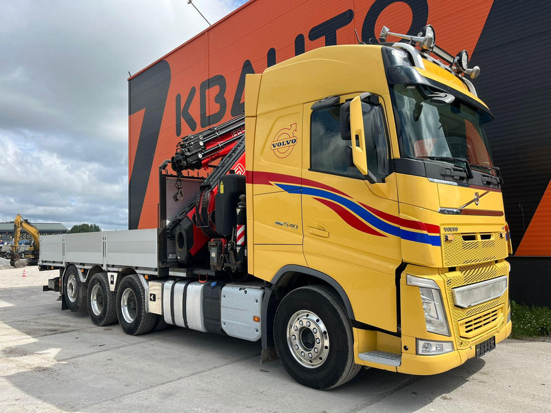 Volvo FH 540 8x4*4 FASSI F710RA2.26 + JIB / PLATFORM L=6314 mm - Φορτηγό με ανοιχτή καρότσα, Φορτηγό με γερανό: φωτογραφία 3 Volvo FH 540 8x4*4 FASSI F710RA2.26 + JIB / PLATFORM L=6314 mm - Φορτηγό με ανοιχτή καρότσα, Φορτηγό με γερανό: φωτογραφία 3