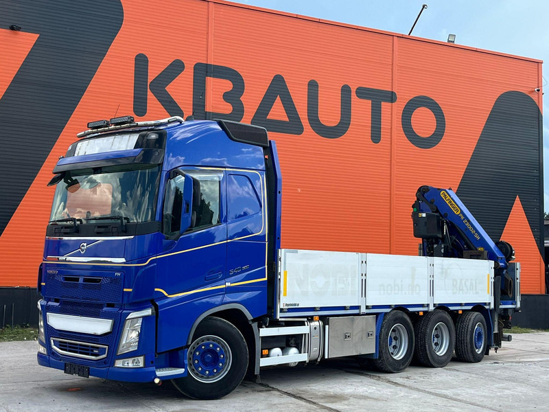 Volvo FH 540 8x4*4 PK 23002-SH / PLATFORM L= 6330 mm / RETARDER - Φορτηγό με ανοιχτή καρότσα, Φορτηγό με γερανό: φωτογραφία 1 Volvo FH 540 8x4*4 PK 23002-SH / PLATFORM L= 6330 mm / RETARDER - Φορτηγό με ανοιχτή καρότσα, Φορτηγό με γερανό: φωτογραφία 1