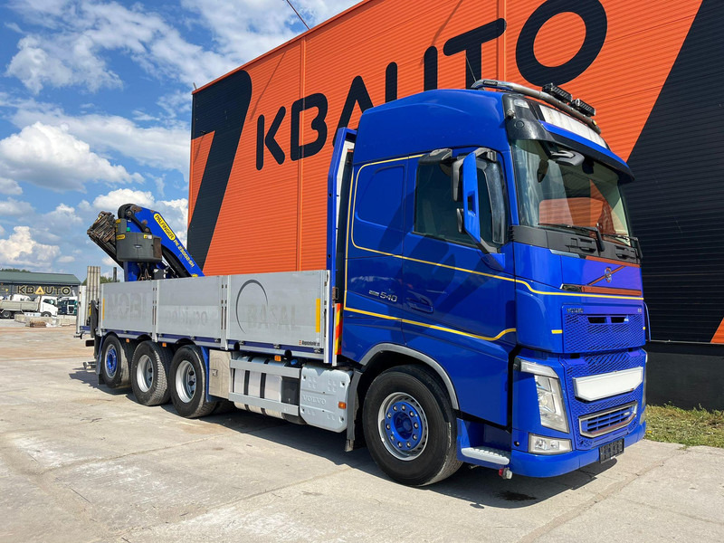Volvo FH 540 8x4*4 PK 23002-SH / PLATFORM L= 6330 mm / RETARDER - Φορτηγό με ανοιχτή καρότσα, Φορτηγό με γερανό: φωτογραφία 4 Volvo FH 540 8x4*4 PK 23002-SH / PLATFORM L= 6330 mm / RETARDER - Φορτηγό με ανοιχτή καρότσα, Φορτηγό με γερανό: φωτογραφία 4