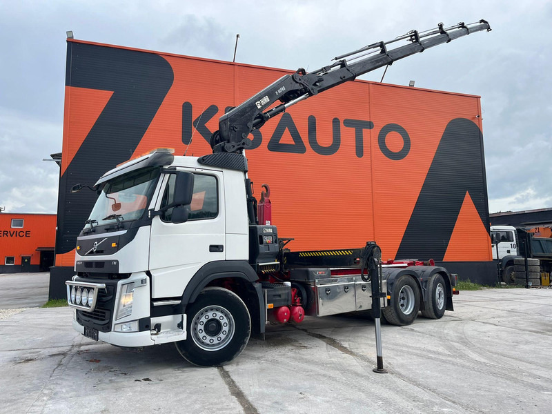 Volvo FM 330 6x2*4 HIAB 192E-5 / HIAB XR 18 ton / L=5100 mm - Φορτηγό φόρτωσης γάντζου, Φορτηγό με γερανό: φωτογραφία 1 Volvo FM 330 6x2*4 HIAB 192E-5 / HIAB XR 18 ton / L=5100 mm - Φορτηγό φόρτωσης γάντζου, Φορτηγό με γερανό: φωτογραφία 1