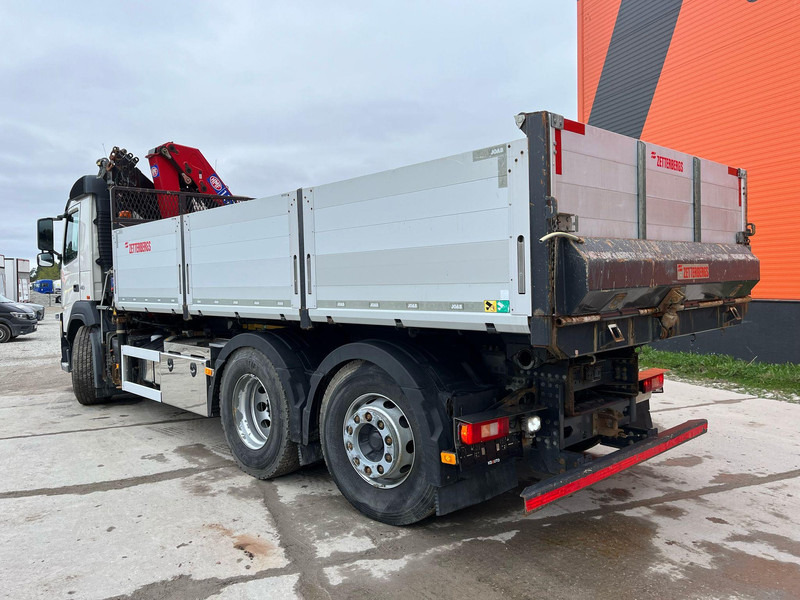 Φορτηγό ανατρεπόμενο, Φορτηγό με γερανό Volvo FM 410 6x2*4 HMF 1120-K4 / TIPPER BOX L=5573 mm: φωτογραφία 8