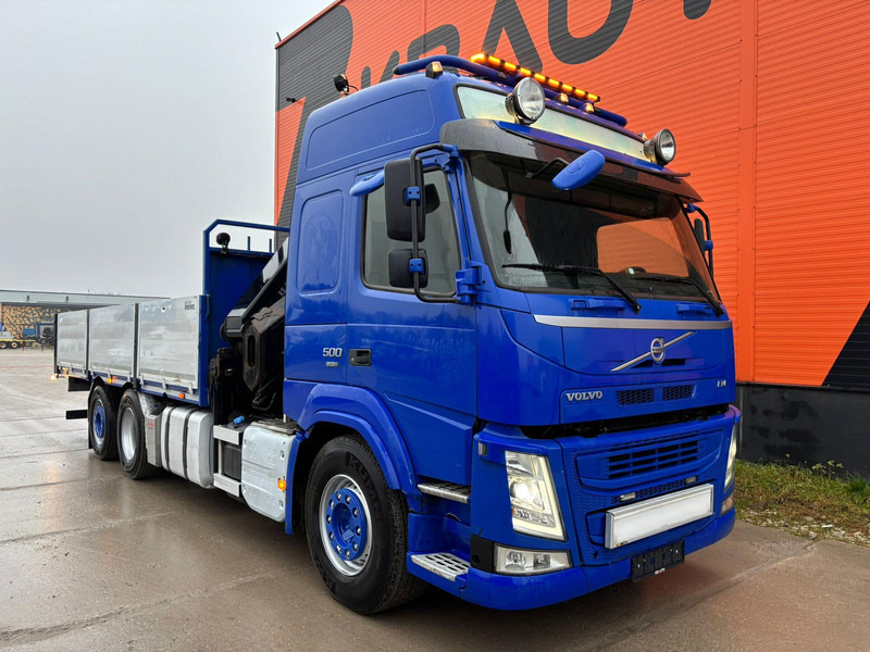Volvo FM 500 6x2*4 HIAB 244E-6 / PLATFORM L=6310 mm - Φορτηγό με ανοιχτή καρότσα, Φορτηγό με γερανό: φωτογραφία 4 Volvo FM 500 6x2*4 HIAB 244E-6 / PLATFORM L=6310 mm - Φορτηγό με ανοιχτή καρότσα, Φορτηγό με γερανό: φωτογραφία 4