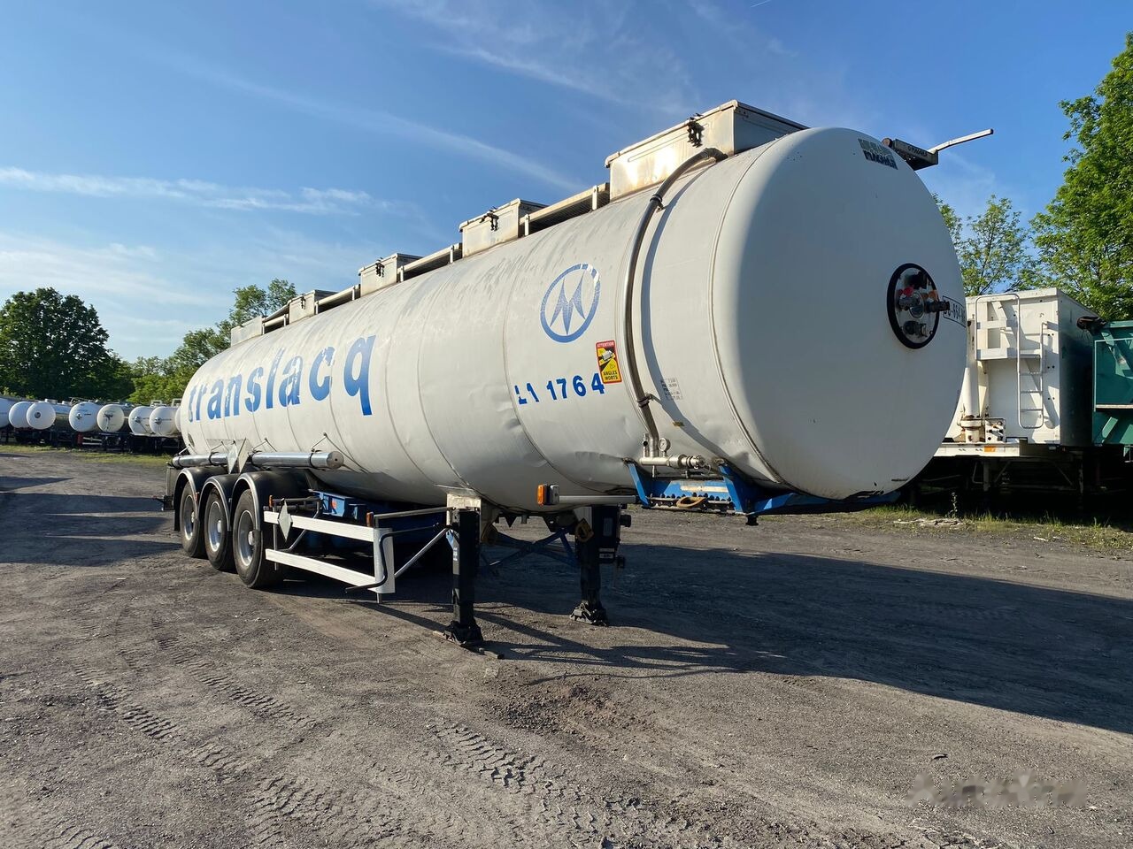 Επικαθήμενο βυτίο για τη μεταφορά χημικών ουσιών Magyar: φωτογραφία 7 Επικαθήμενο βυτίο για τη μεταφορά χημικών ουσιών Magyar: φωτογραφία 7