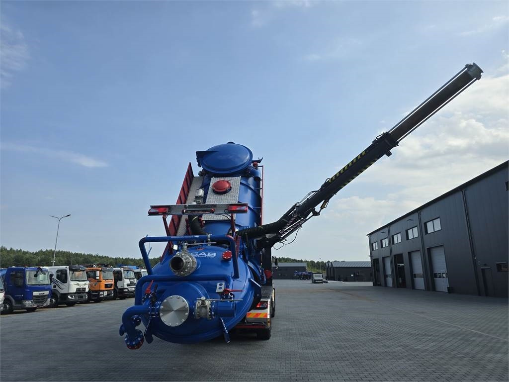 Όχημα εκκένωσης βόθρων MAN Disab Centurion P210/9 ADR Vacuum suction-blowing: φωτογραφία 34